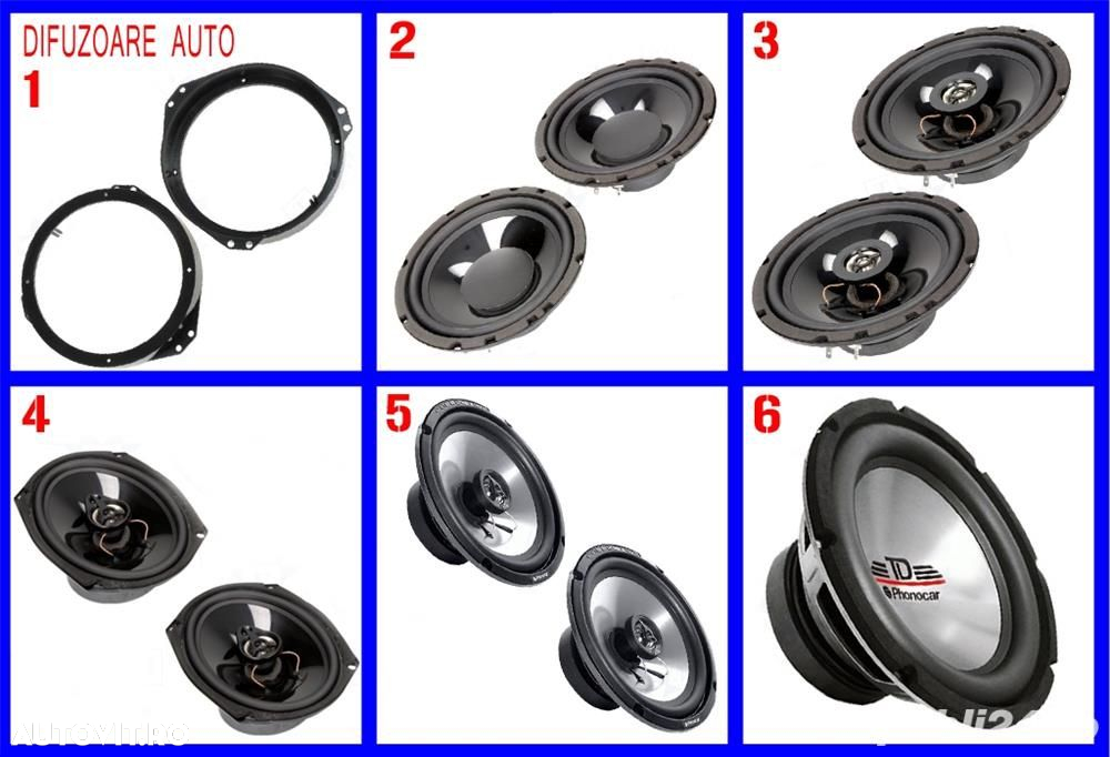 Subwoofer Bass Boxe Auto Fire Boxe Fire Auto - 7