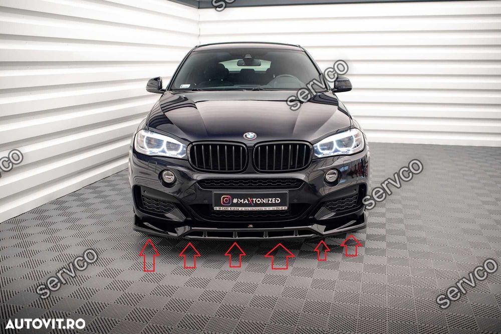 Bodykit pachet Bmw X6 F16 M-Pachet 2014-2019 v2 Maxton Design - 6