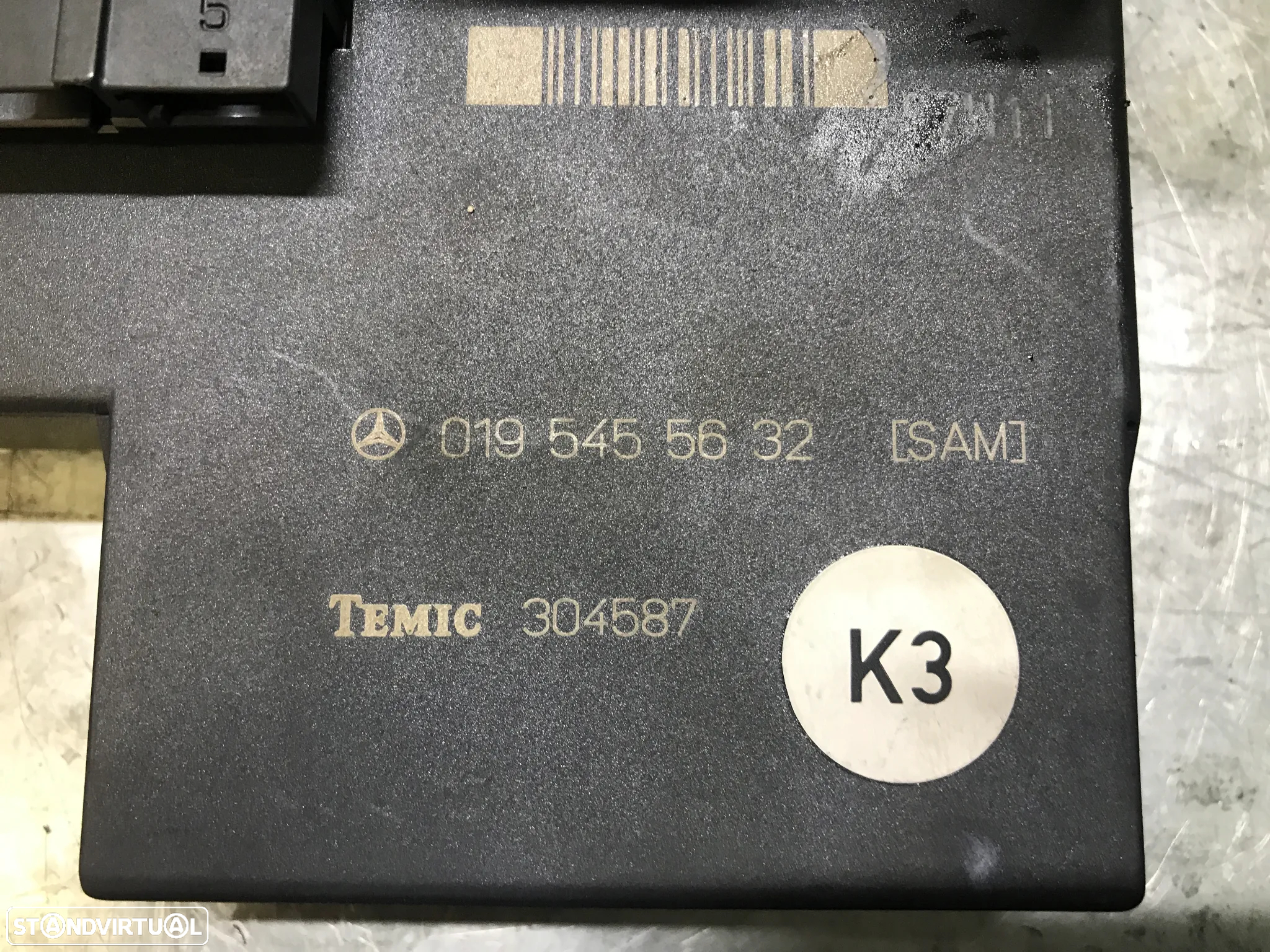 CAIXA DE FUSIVEIS / SAM MERCEDES E220 W210 0195455632 - 4