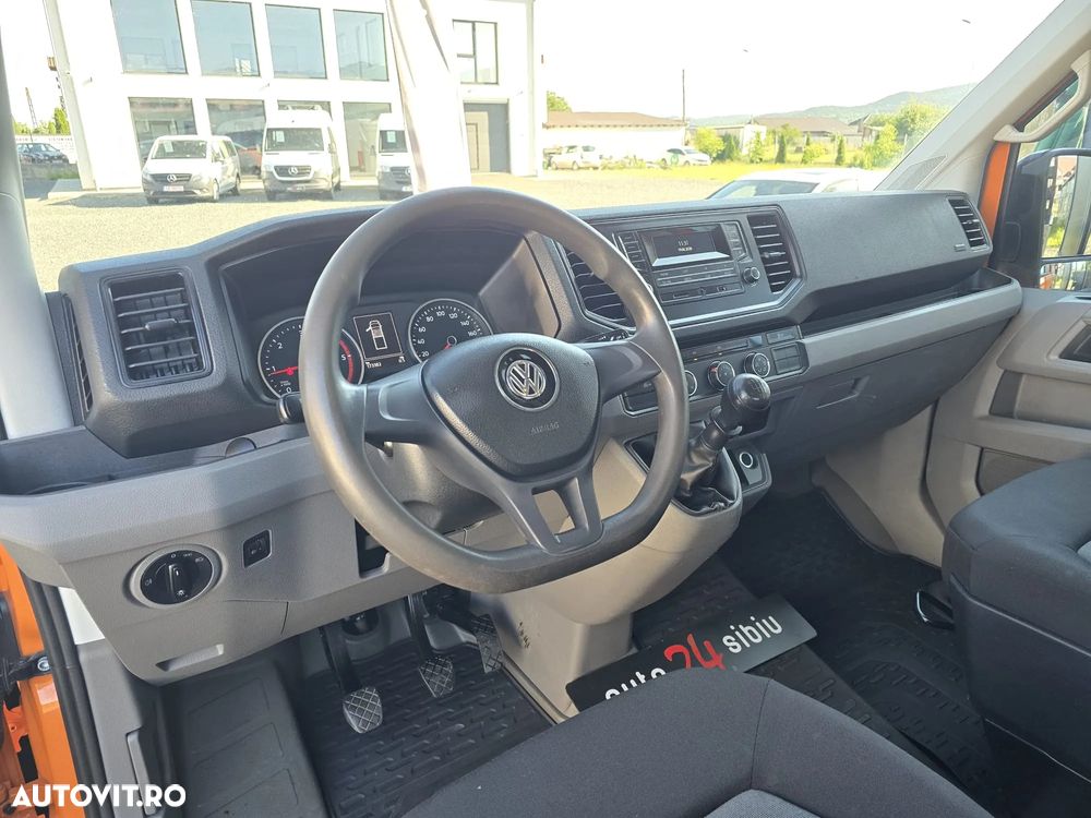Volkswagen Crafter 140 CP doka 6 loc. bena 2,7 m. 2019 - 19