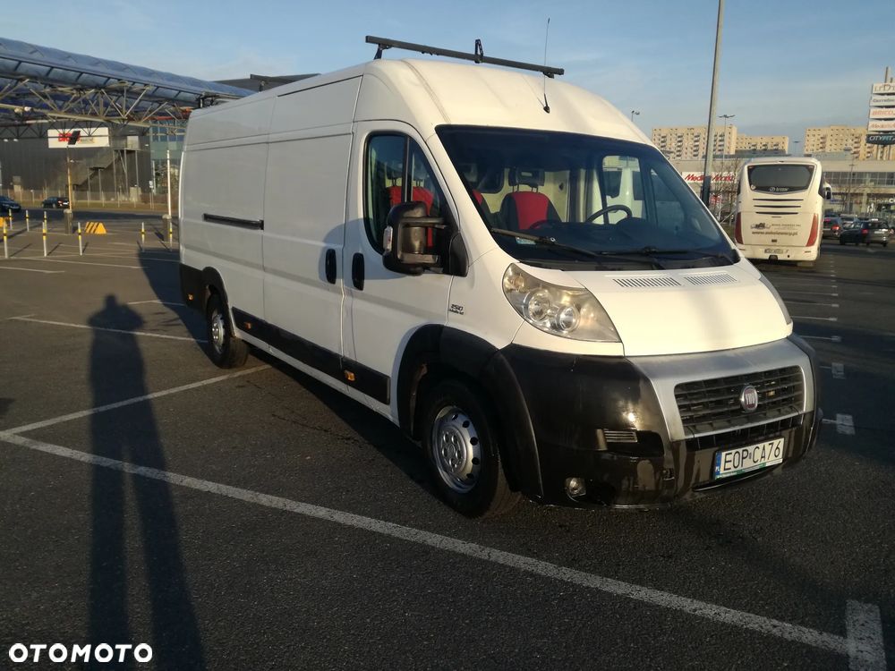 Fiat DUCATO MAXI 2,3 MultiJet ( 150 KM ) 2012r Klimatyzacja , Tempomat, Hak, FA-VAT 23%, Czujniki , Zadbany - 4