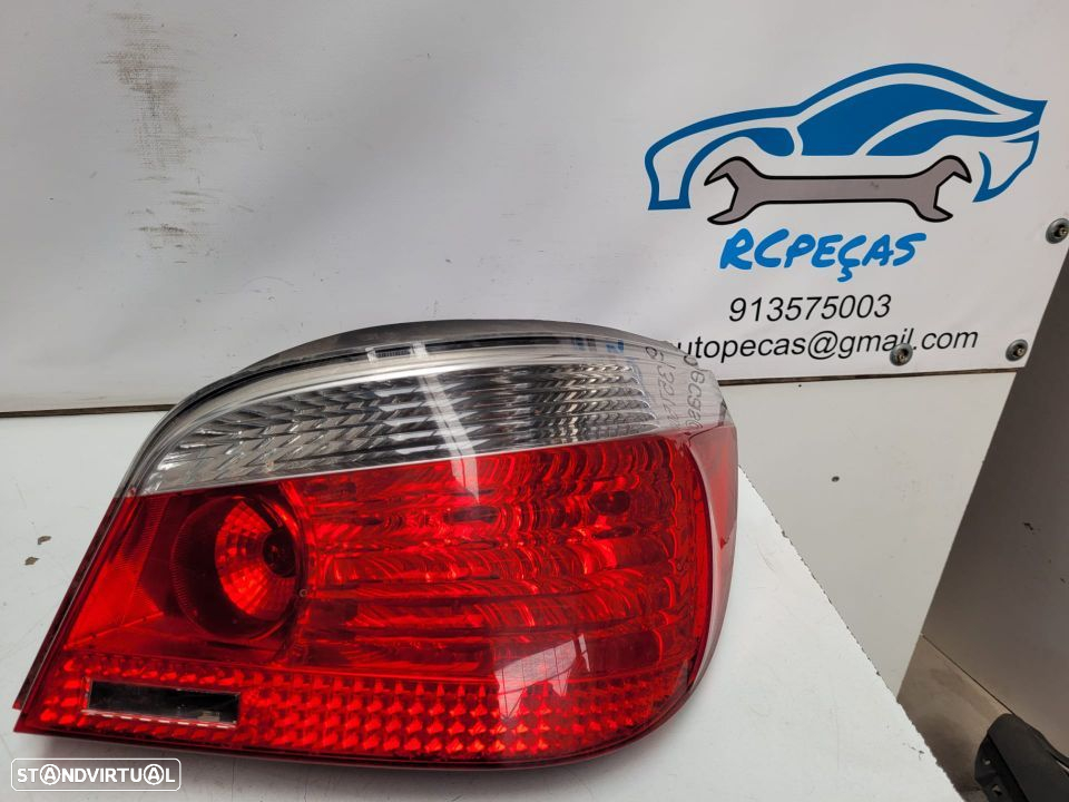 FAROLIM FAROLINS TRASEIROS TRÁS ORIGINAIS BMW SERIE 5 E60 SEDAN CARRO - 5