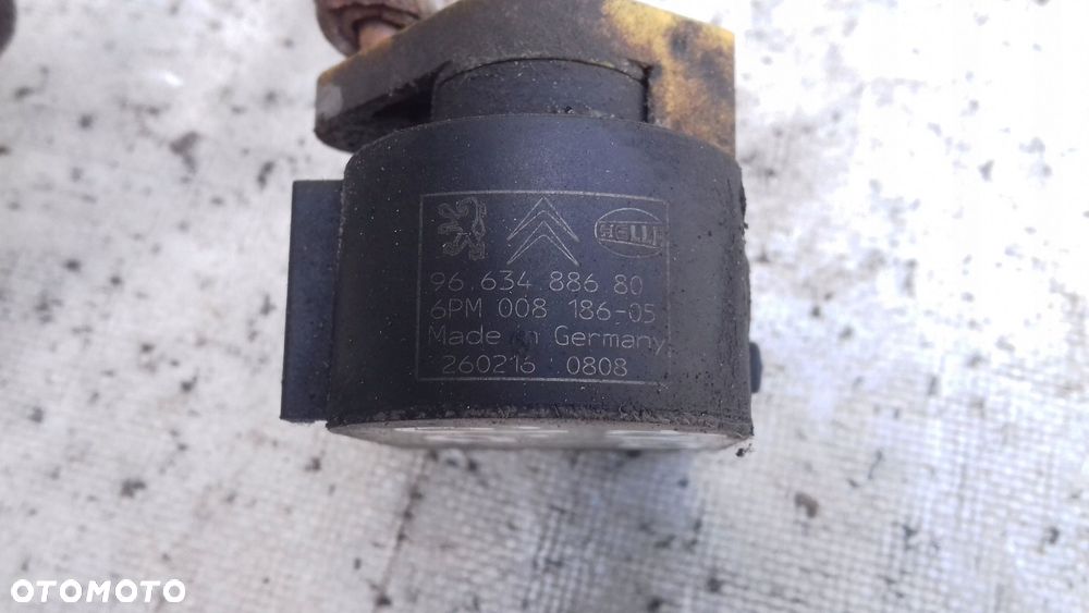 czujnik poziomowania xenon prawy przód 9663488680 citroen c5 iii x7 08- - 4
