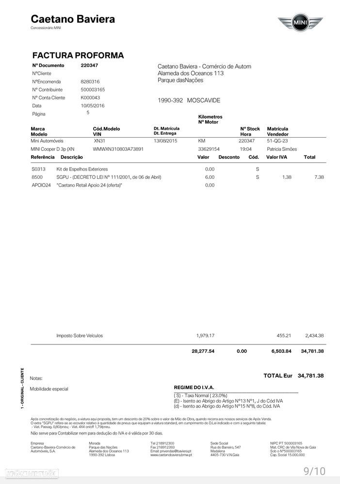 MINI 3 Portas Cooper D - 14