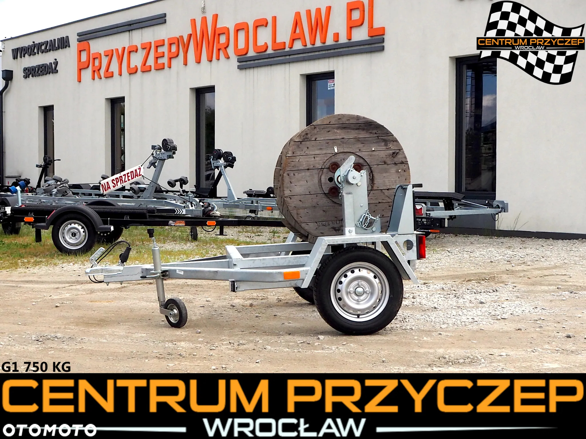 Inny PRZYCZEPA KABLOWA / 1 OŚ / 2 OSI / DMC: OD 750 KG DO 2700 KG - 4