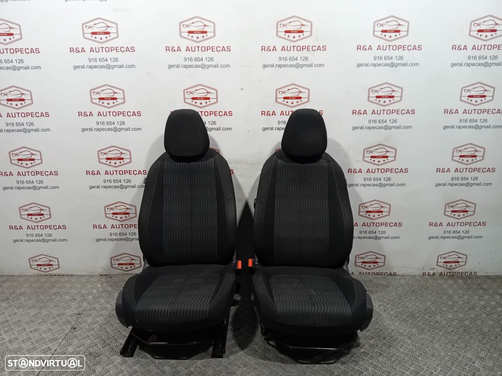 Conjunto de Bancos Peugeot 308 II SW Tecido Original - 7