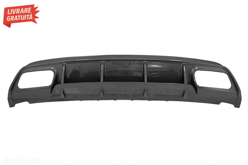 Difuzor Bara Spate cu Ornamente Evacuare Mercedes A-Class W176 (2013-2 - 4