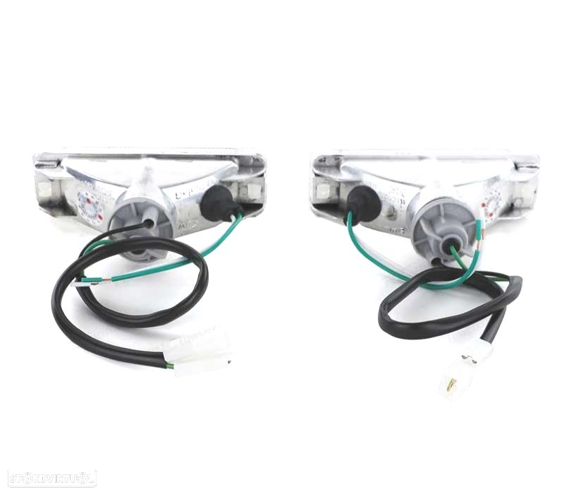 INTERMITENTES VOLKSWAGEN GOLF LUZ DE POSIÇÃO 74-83 FUNDO CROMADO - 2