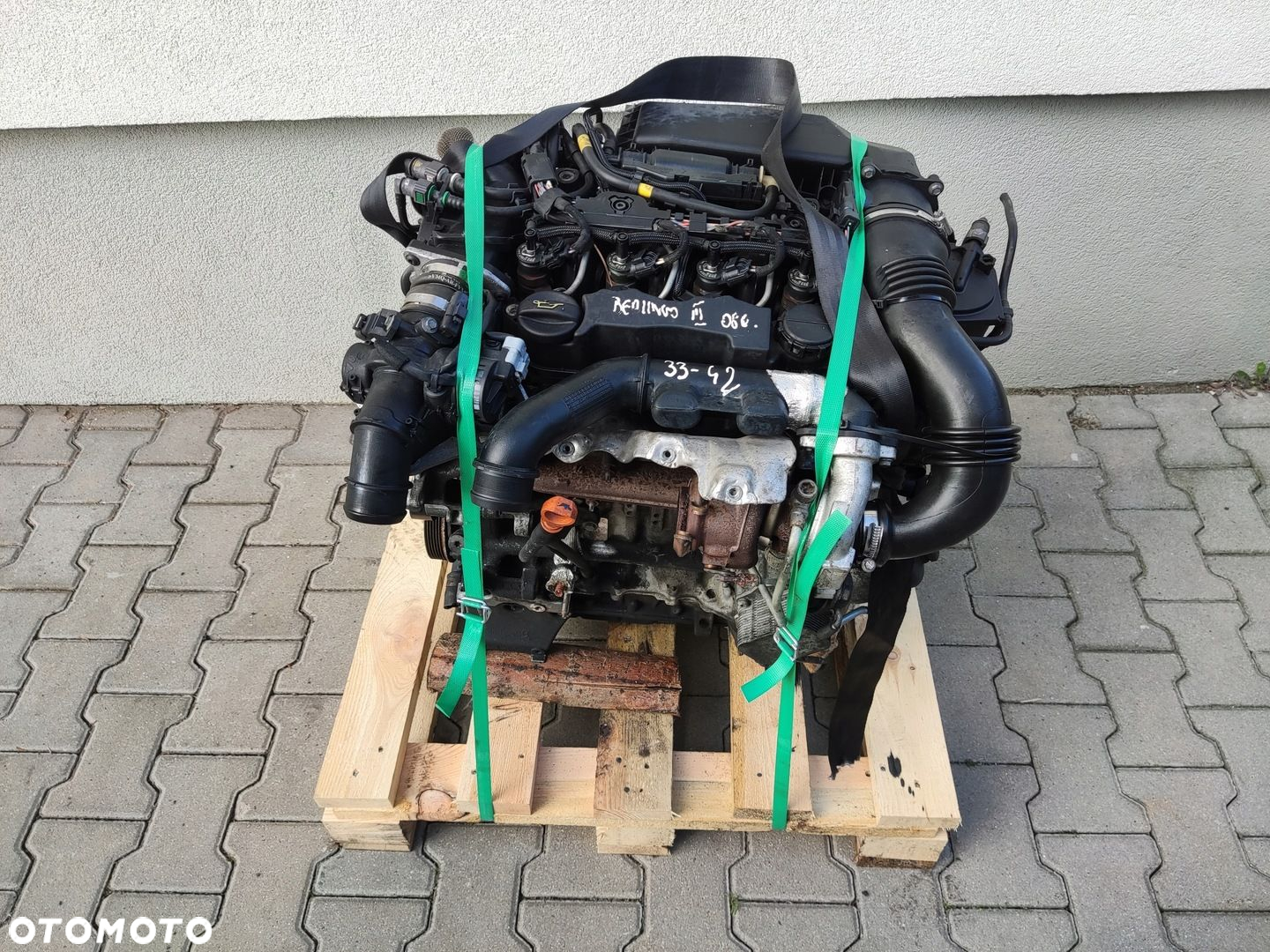 SILNIK KOMPLETNY WTRYSKIWACZE TURBINA PARTNER BERLINGO III 1.6 HDI 9H03 08- - 3