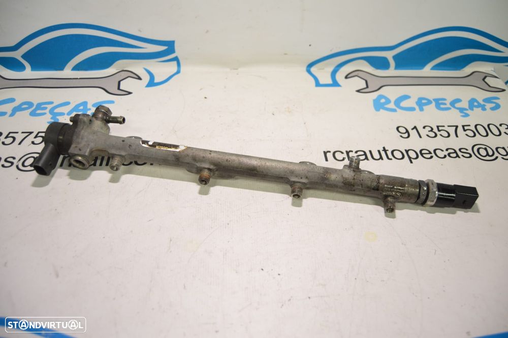 REGUA INJETOR INJETORES 0445214004 A6110700095 6110700095 MERCEDES BENZ CLASS E W211 E220 CDI 170CV OM646821 646821 W202 W203 W638 - 4