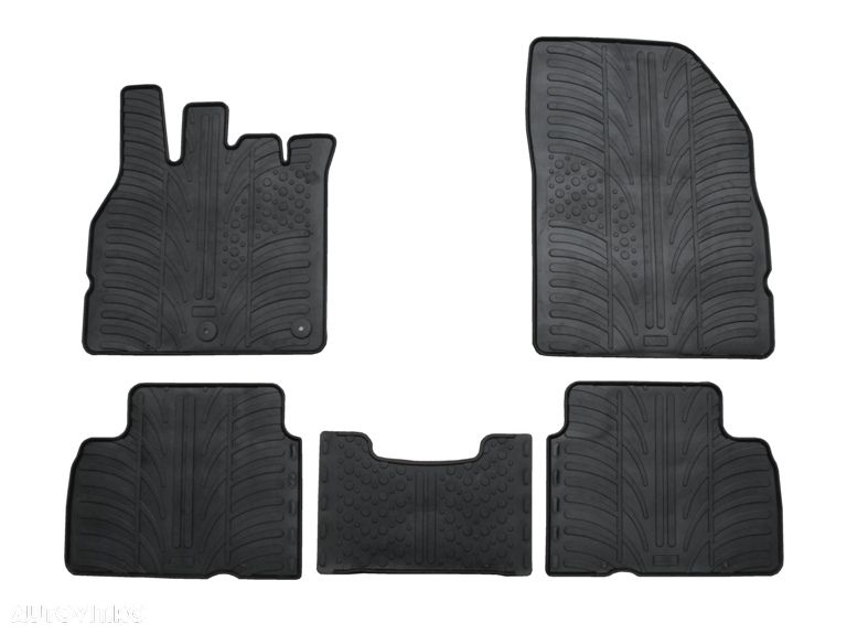 Set covorase auto din cauciuc Renault Scenic 3 (JZ) 2009-2016, Gledring, 5 buc. - 1