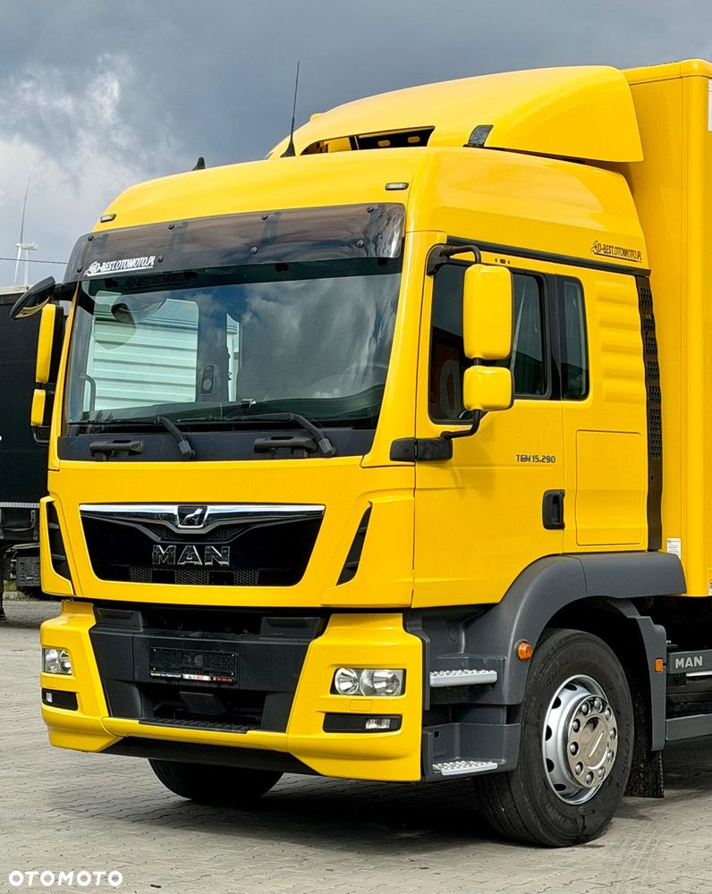 MAN TGM 15.290 / KONTENER / WINDA / 18 EUROPALET / 16 T DMC / AUTOMAT / EURO 6 / SYPIALKA / 2019 ROK - 6