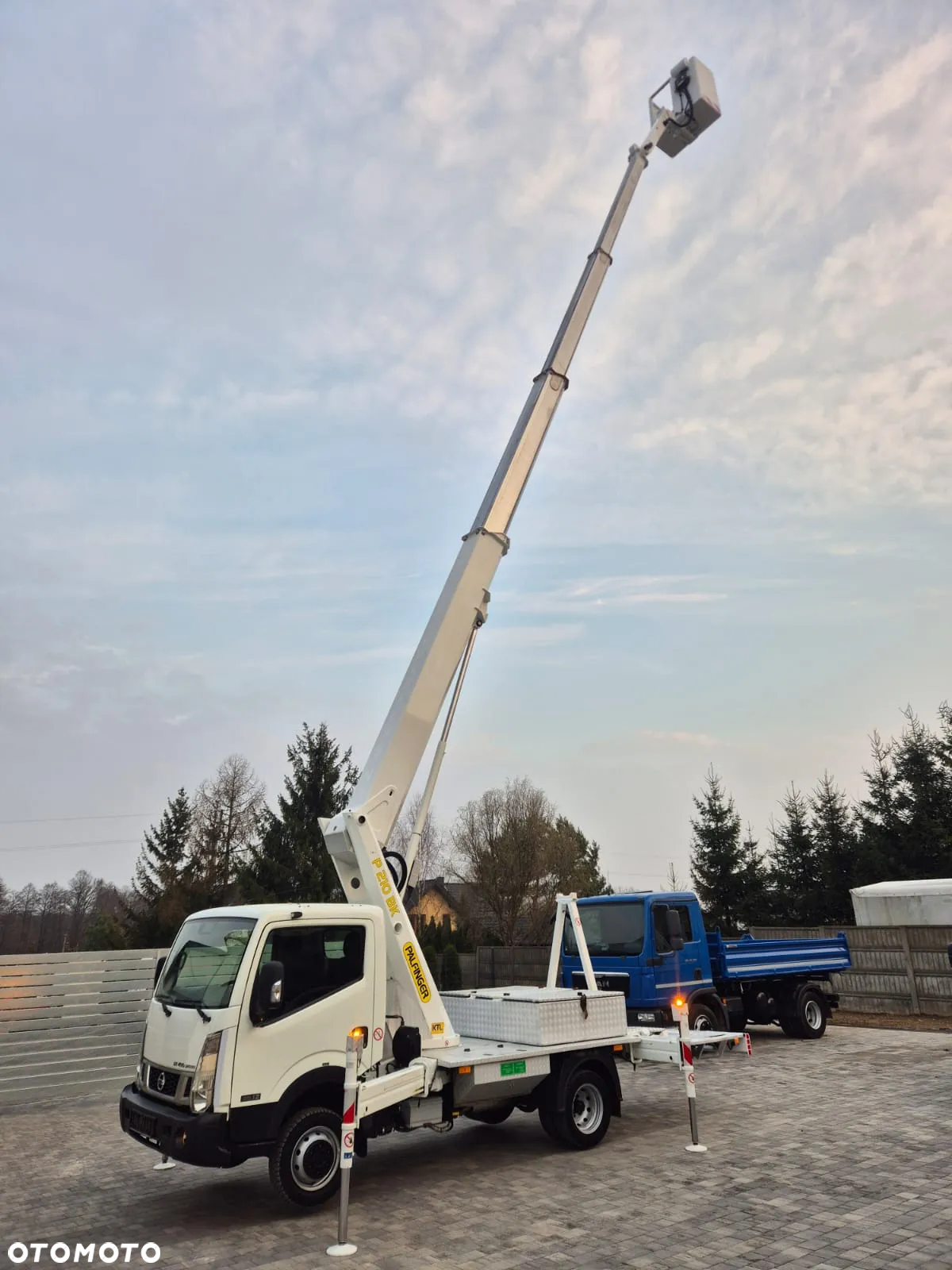 Nissan Cabstar NT400 35.12 Podnośnik koszowy Palfinger P210BK Euro5 Zwyżka (  Ruthmann Wumag Multitel CTE CMC GRS ) - 5