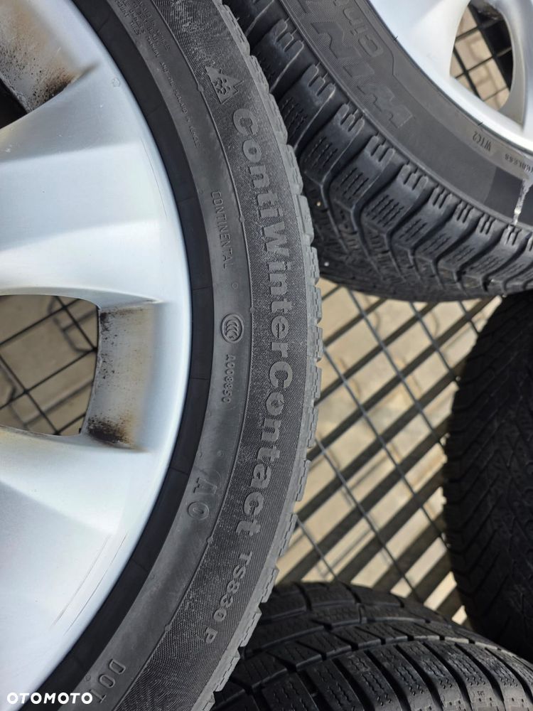 Opel Astra j Zafira c 5x115 r17 felgi aluminiowe koła opony zimowe 225/50 czujniki tpms Komplet 2x pirelli 2x continental - 15