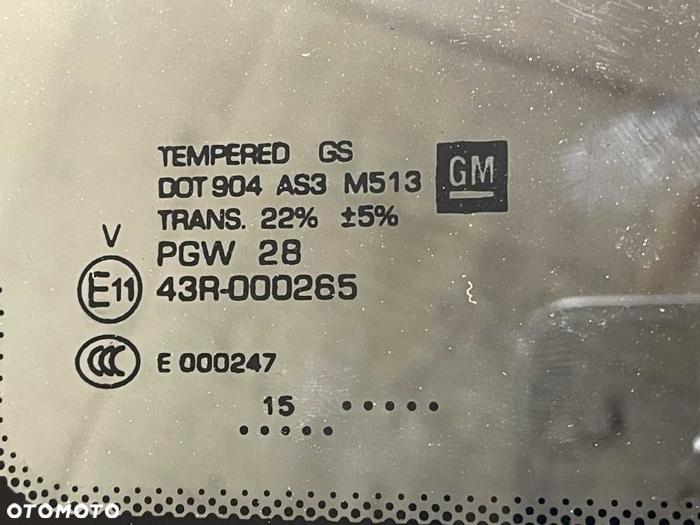 O3 CADILLAC ESCALADE IV 2014 - ESV LWB SZYBA BOCZNA KAROSERYJNA PRAWA - 4