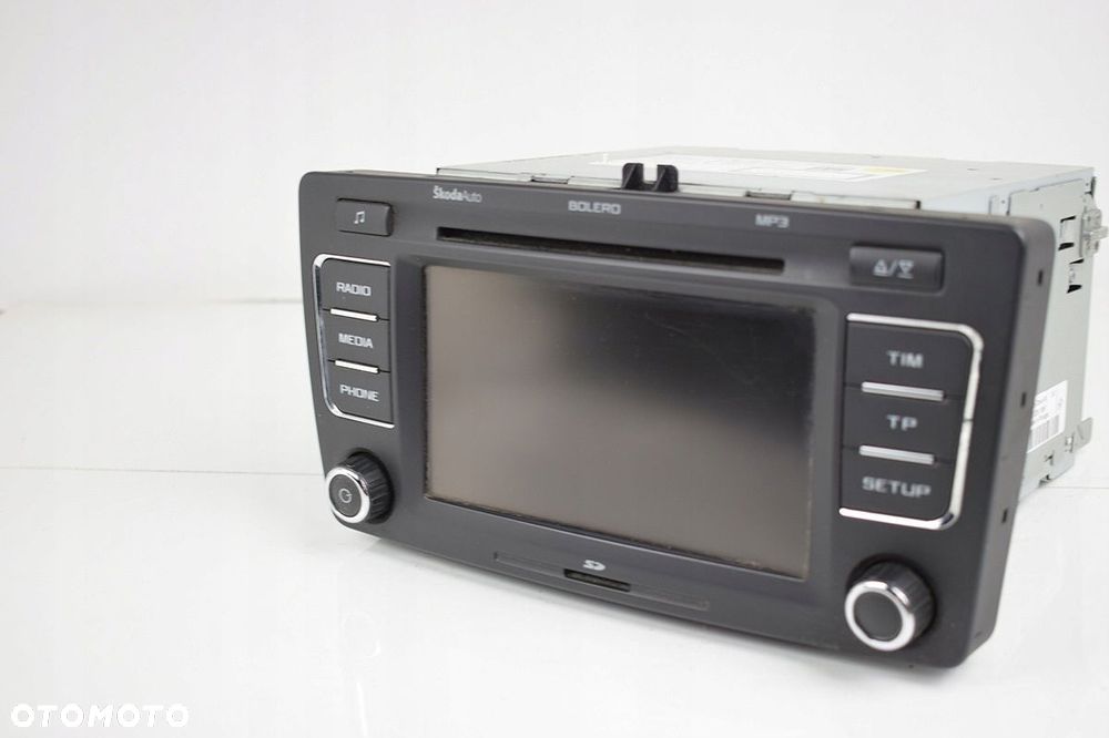 radio cd nawigacja skoda octavia ii 2 1z0035156f bolero - 3