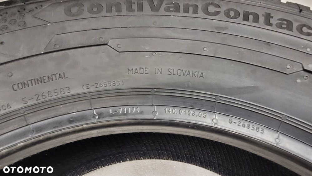 4X OPONY CONTINENTAL CONTIVANCONTACT 100 215 65 R16C 109/107T 2025 - 16
