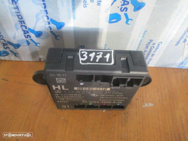 Modulo A2129003906 MERCEDES W212 2011 MÓDULO PORTA TRÁS ESQ - 3