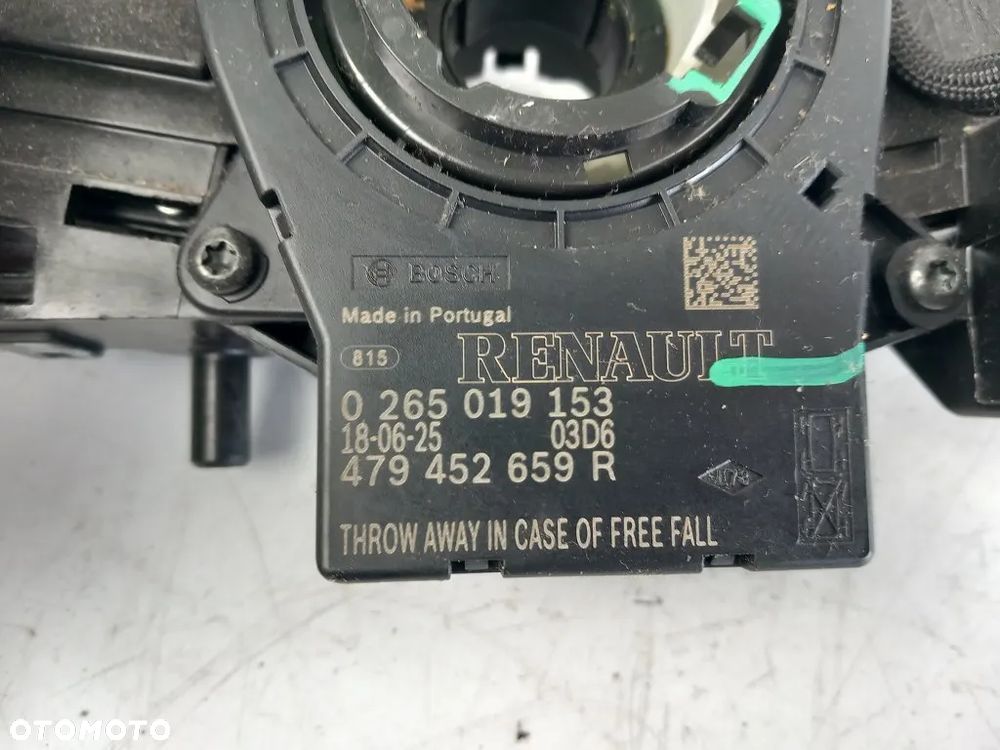 przełącznik zespolony manetka taśma renault trafic iii vivaro b talento 255670831r 479452659r - 11