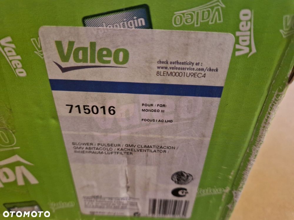 FORD FOCUS MONDEO Valeo 715016 Wentylator wewnętrzny NAGRZEWNICY NOWY OE - 4