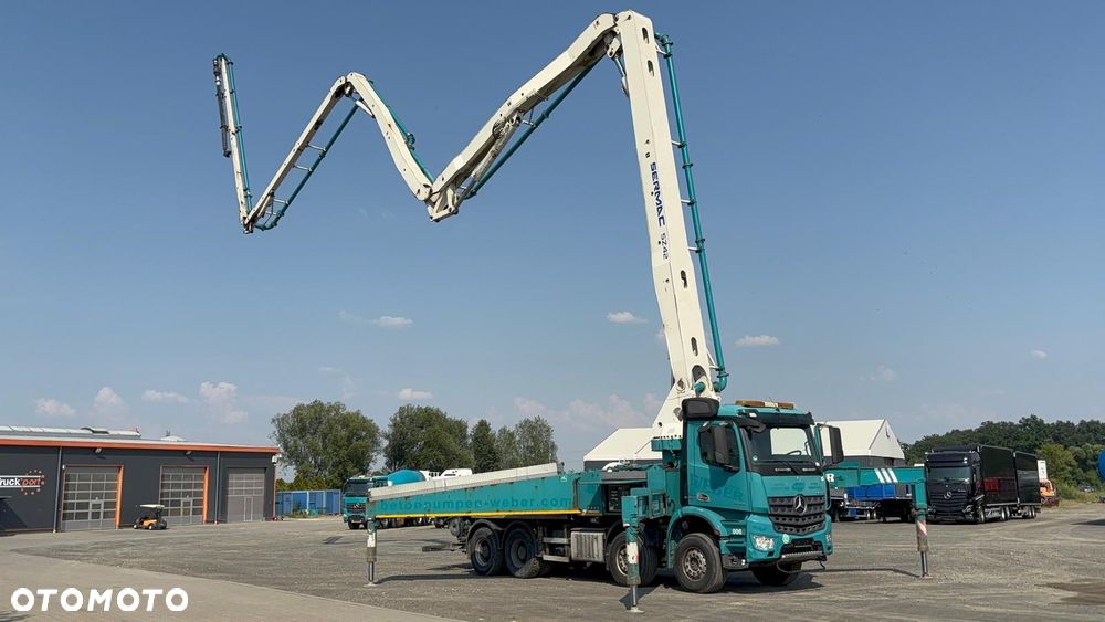 Mercedes-Benz MB AROCS 3742 8x4 EURO6 POMPA DO BETONU SERMAC 5Z42 - 35
