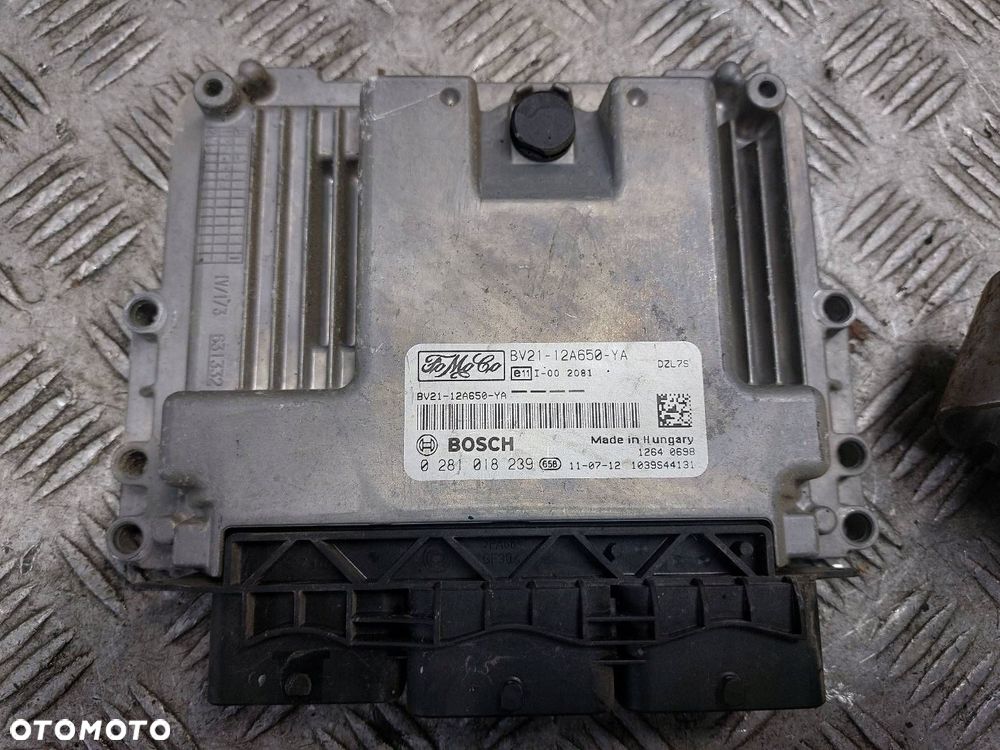ZESTAW STARTOWY FORD FIESTA MK6 BV21-12A650-YA  9V213F880EC 8A6T-15607-AB - 2