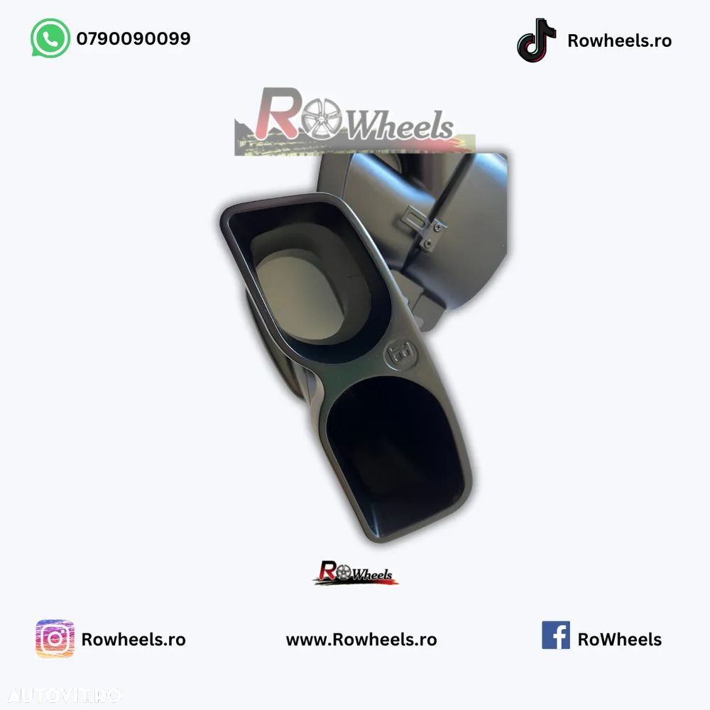 Ornamente brabus tobe Tips evacuare Mercedes AMG S class E class C class W222 W212 W218 W205 W223 black brabus GLE GLC CLS - 13