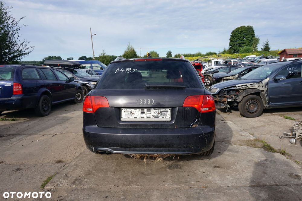 AUDI A4 B7 KOMBI 2007 BPW 2.0 TDI BPW 140KM JEM CZARNY na części - 4