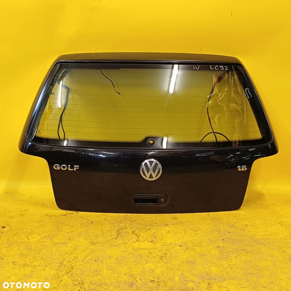 KLAPA TYLNA SZYBA BAGAŻNIKA VW GOLF IV 5D HB LAK: LC9Z NR91