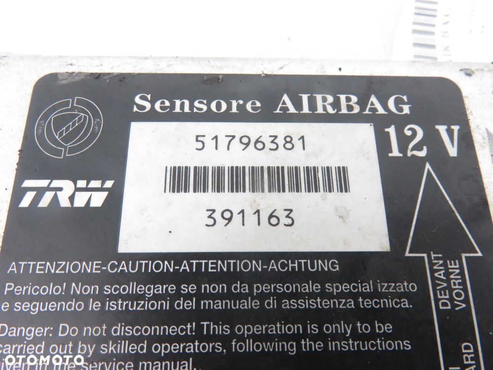 MODUŁ AIRBAG FIAT CROMA II 51796381 391163 - 3