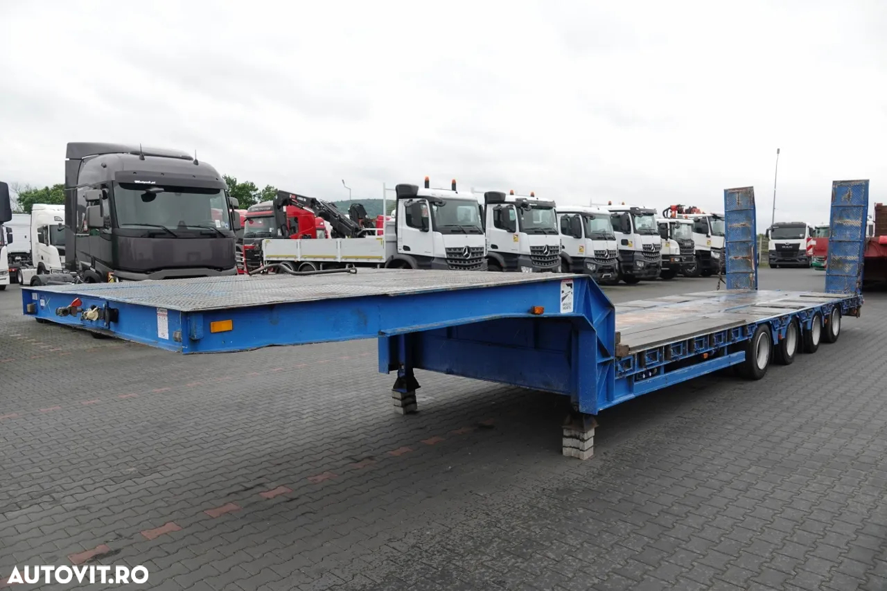 Cometto CAMION COMETTO CU ÎNCĂRCARE MICĂ / PRELUNSĂ / 4 AXI / AXĂ DE DIRECȚIE / IMPORTAT - 4