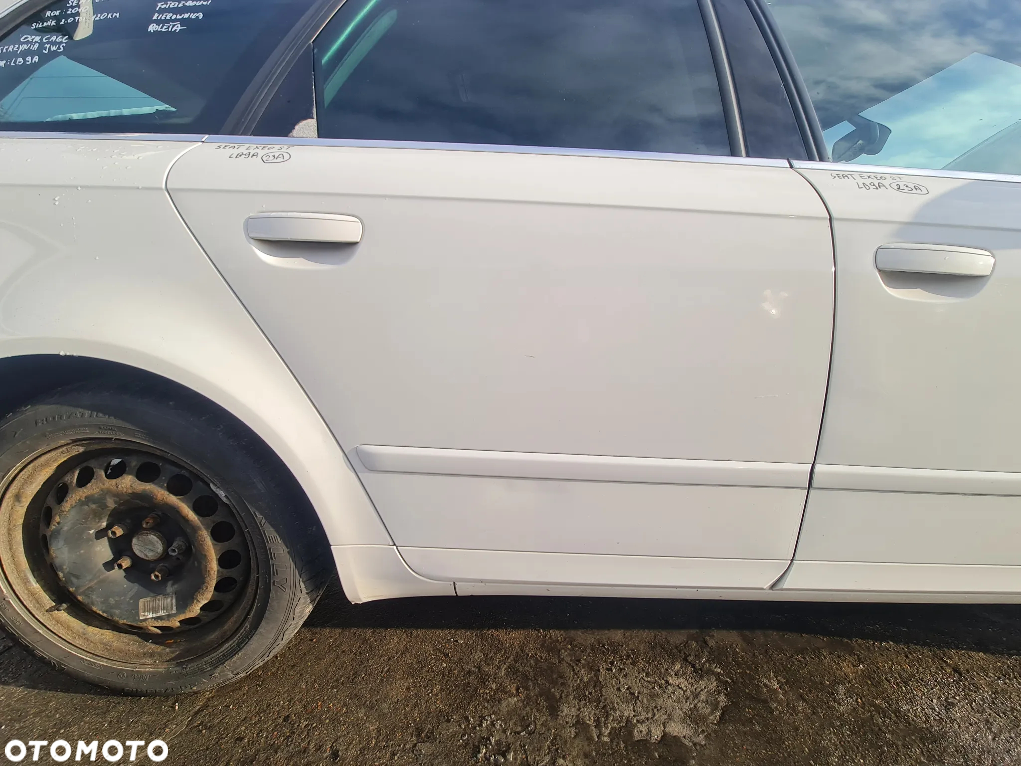 SEAT EXEO ST DRZWI PRAWY TYŁ PRAWE TYLNE LB9A - 3