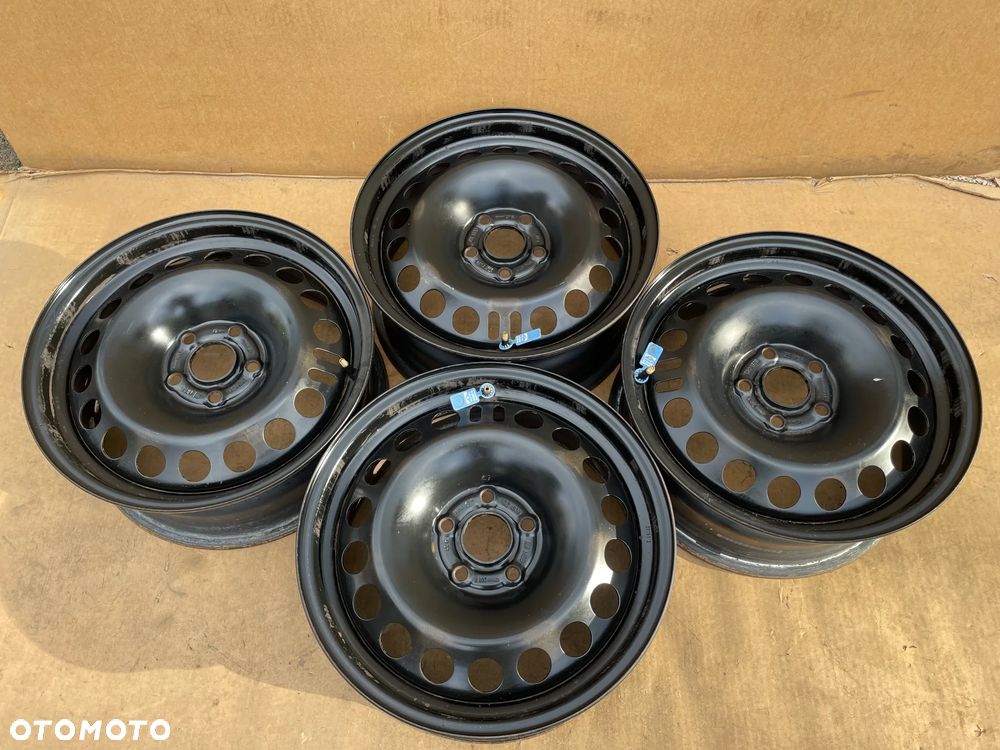 Oryginalne Felgi Stalowe Opel Atra IV Mokka Komplet Jak Nowe 6,5J 6,5 16 ET39 IS39 5x105 - 1