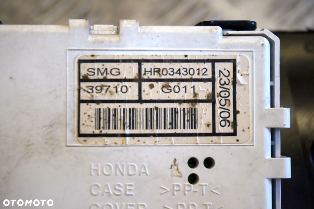 WYŚWIETLACZ RADIA ZEGAREK CIVIC VIII 39710-SMG-G01 HONDA 2006-2010 - 7