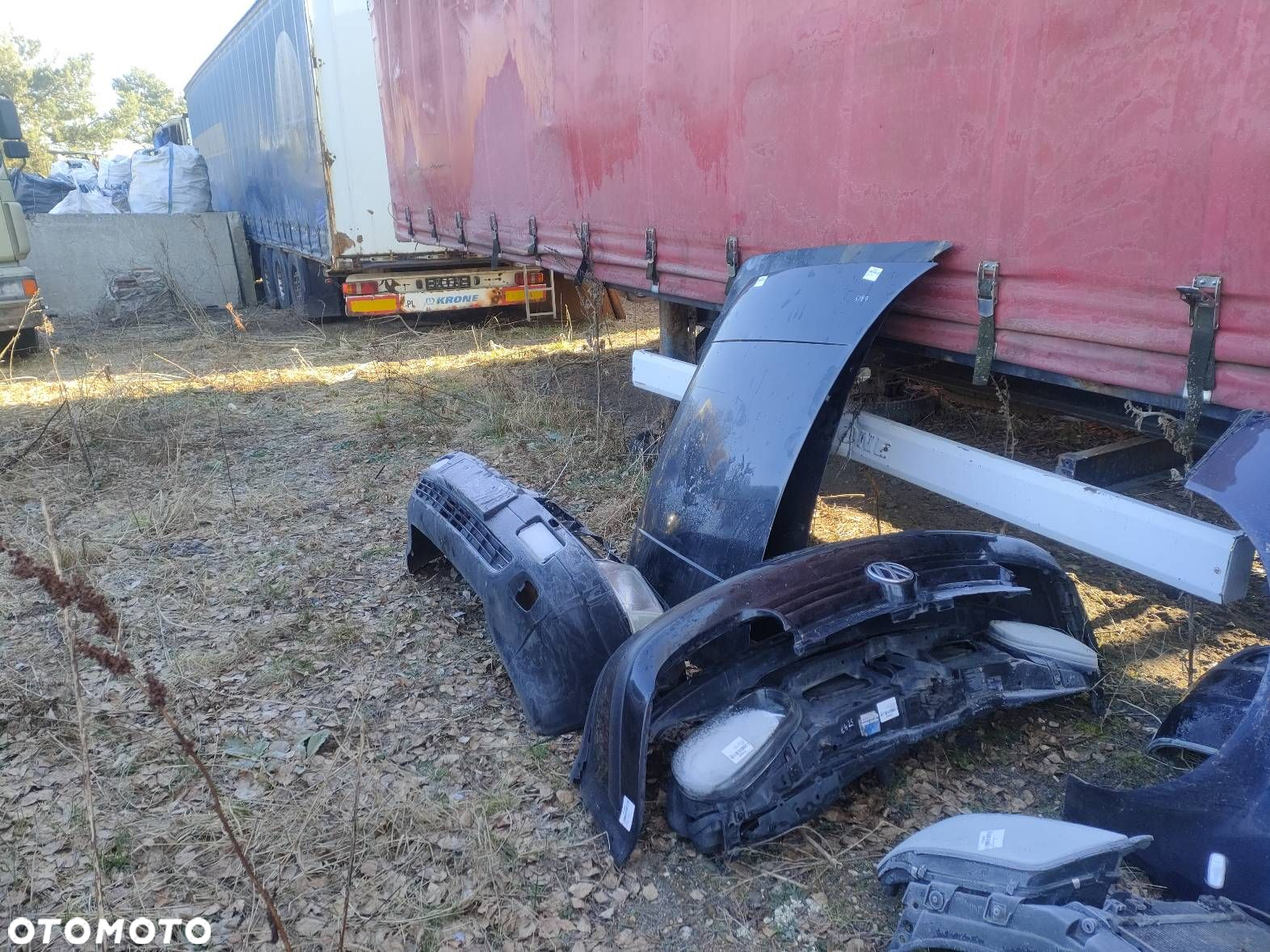 KOMPLETNY PRZÓD AUDI 80 B3 ZDERZAK MASKA LAMPY CHŁODNICA - 2