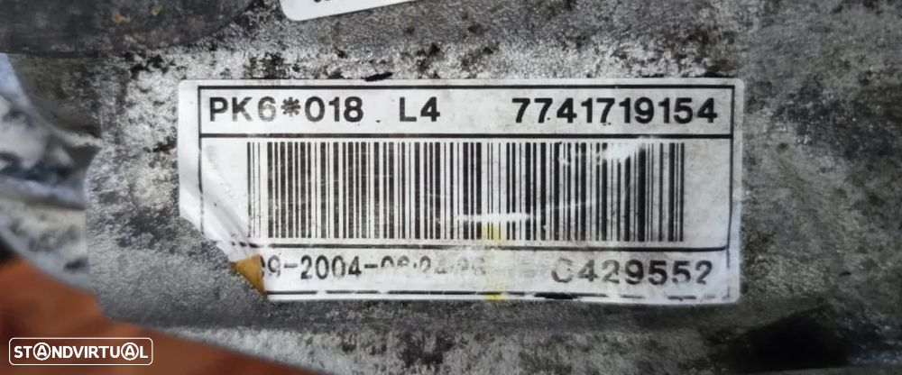 Caixa de velocidades Renault Ref: PK6018 - 4