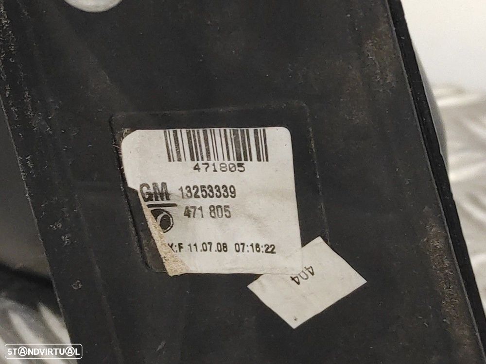 ESPELHO RETROVISOR ESQUERDO OPEL ZAFIRA B 2006 -13253339 - 2