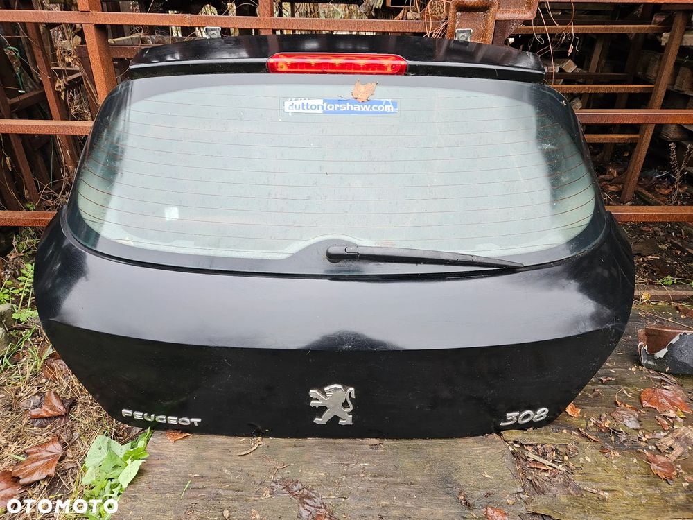 Klapa tylna tył kompletna Peugeot 308 KTVD (bez malowania)