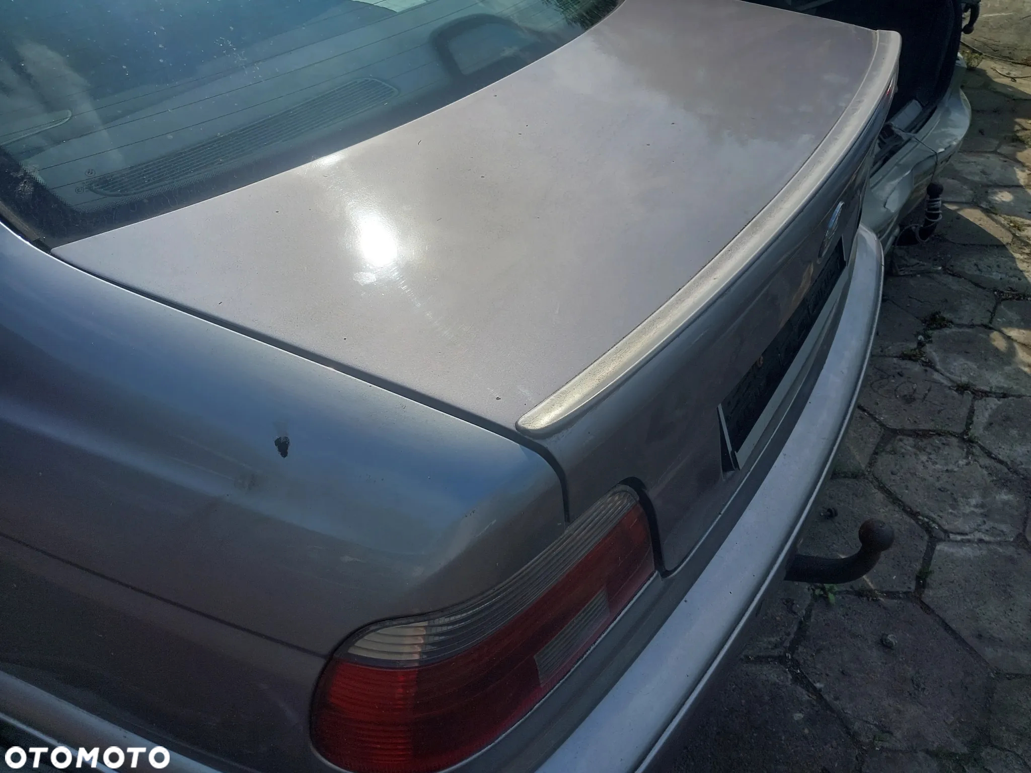 Klapa bagażnika BMW E39 Lift sedan 339/7 Mpakiet SPOJLER dokładka lotka kolor 339/7 - 2
