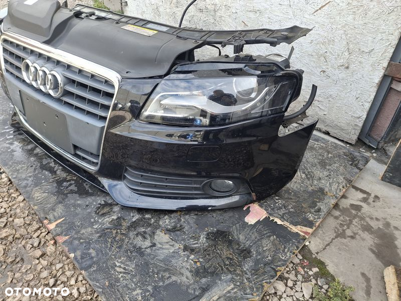 AUDI A4 B8 PRZEDLIFT PAS PRZÓD PRZEDNI LAMPY ZDERZAK CHŁODNICE KOMPLET - 7