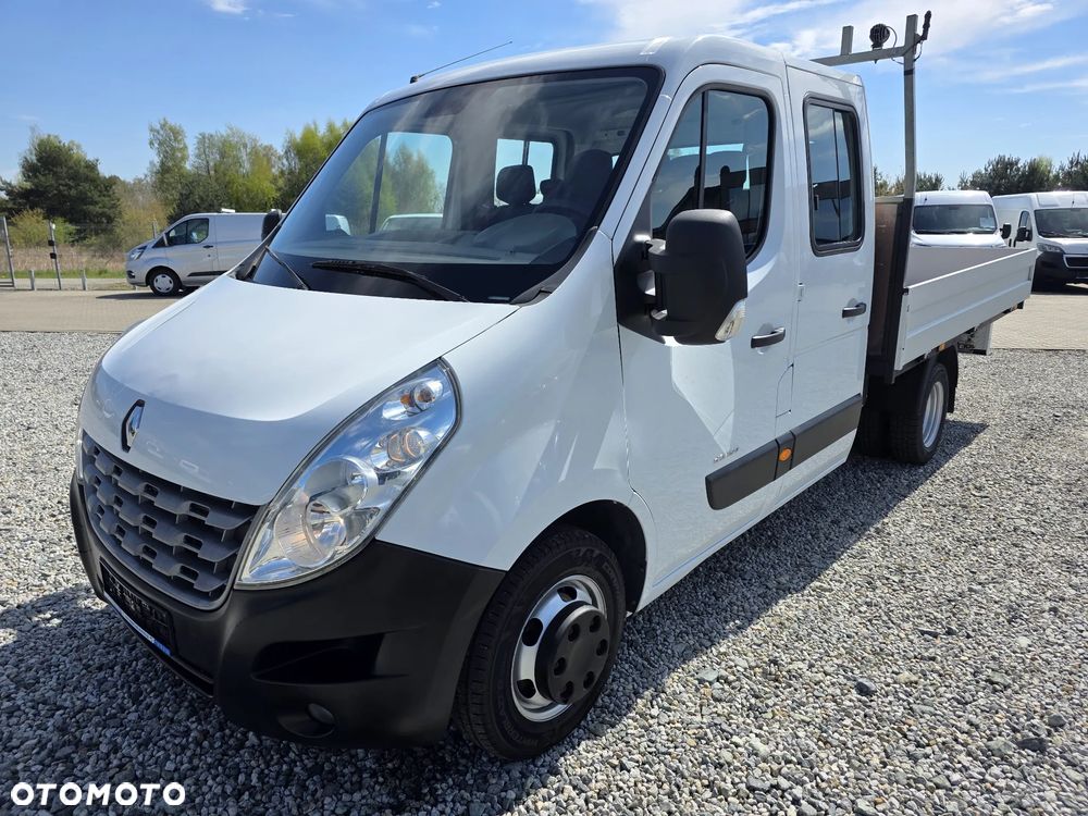 Renault MASTER 2,3 DCI 150 KONNA DOKA BRYGADÓWKA 7 OSOBOWA 3,3M SKRZYNIA KLIMA BLIŻNIAKI DO 3,5T GWARANCJA - 1