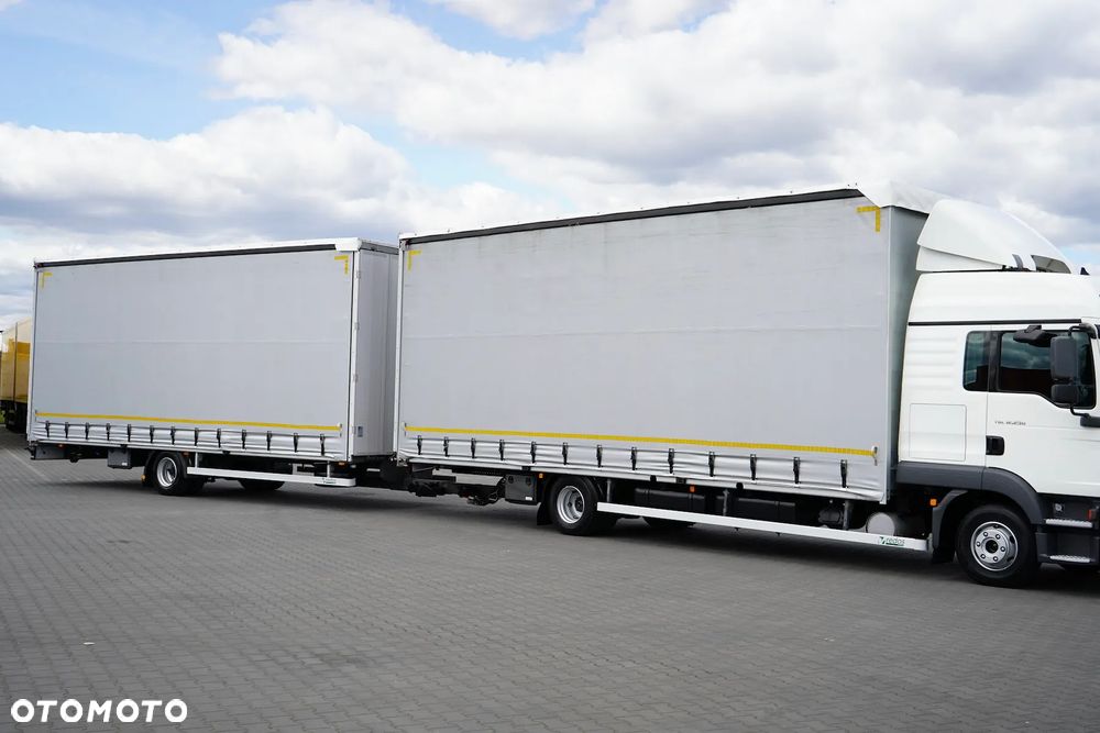MAN TGL / 12.250 / E 5 / ZESTAW PRZEJAZDOWY 120 M3 / ŁADOWNOŚĆ 12 715 KG, - 4