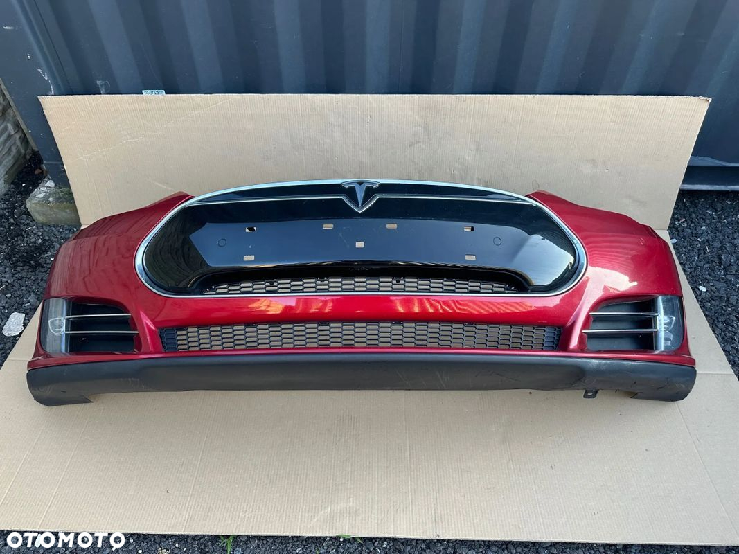 ZDERZAK Tesla Model S KOMPLETNY DEMONTAŻ ORYGINAŁ - 5