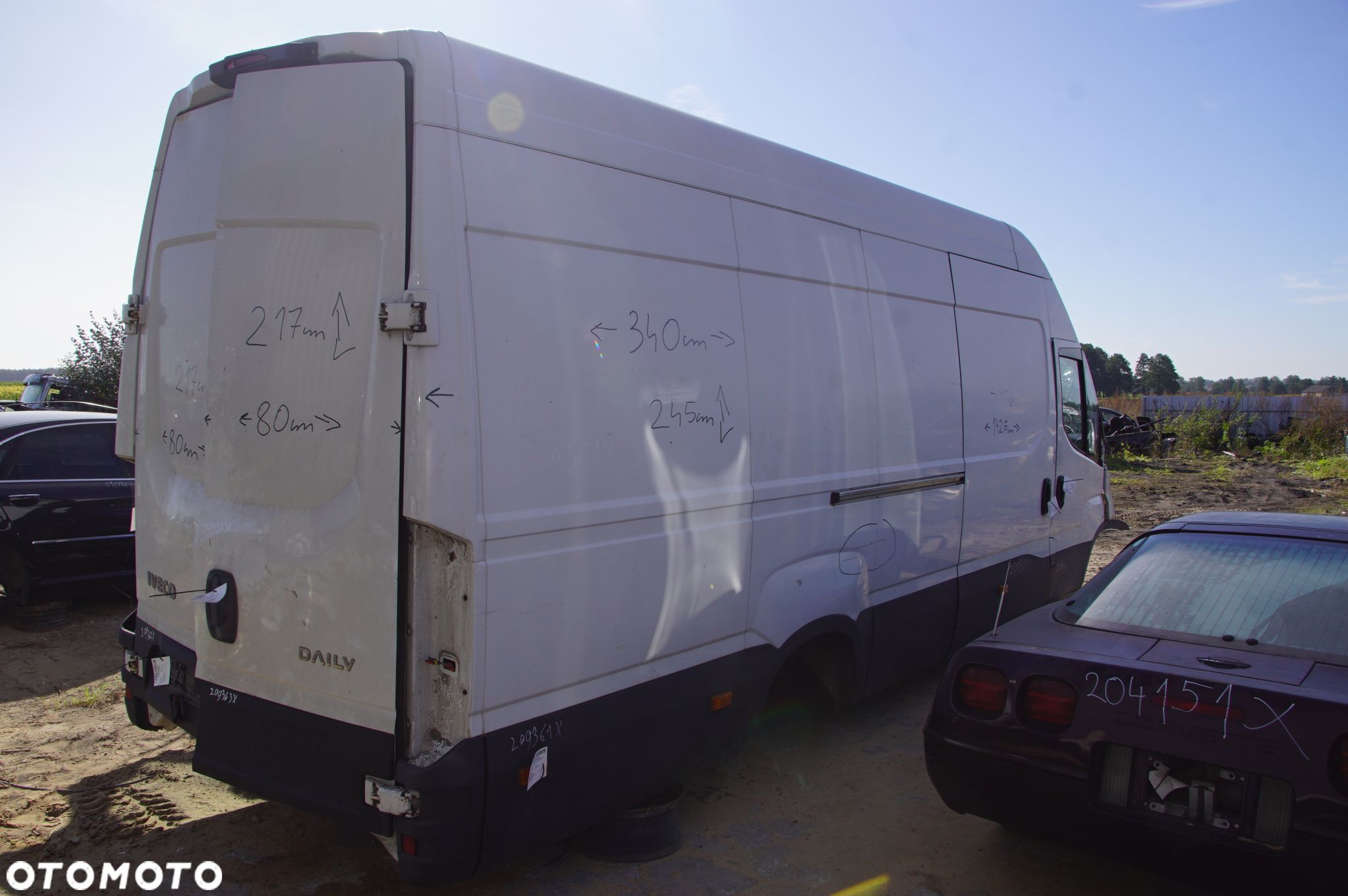 ĆWIARTKA BŁOTNIK PRAWY TYŁ IVECO DAILY 35S18 MAX - 1