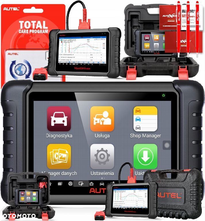 AUTEL MaxiPRO MP808S INTERFEJS SKANER TESTER KOMPUTER DIAGNOSTYCZNY OBD2 - 1