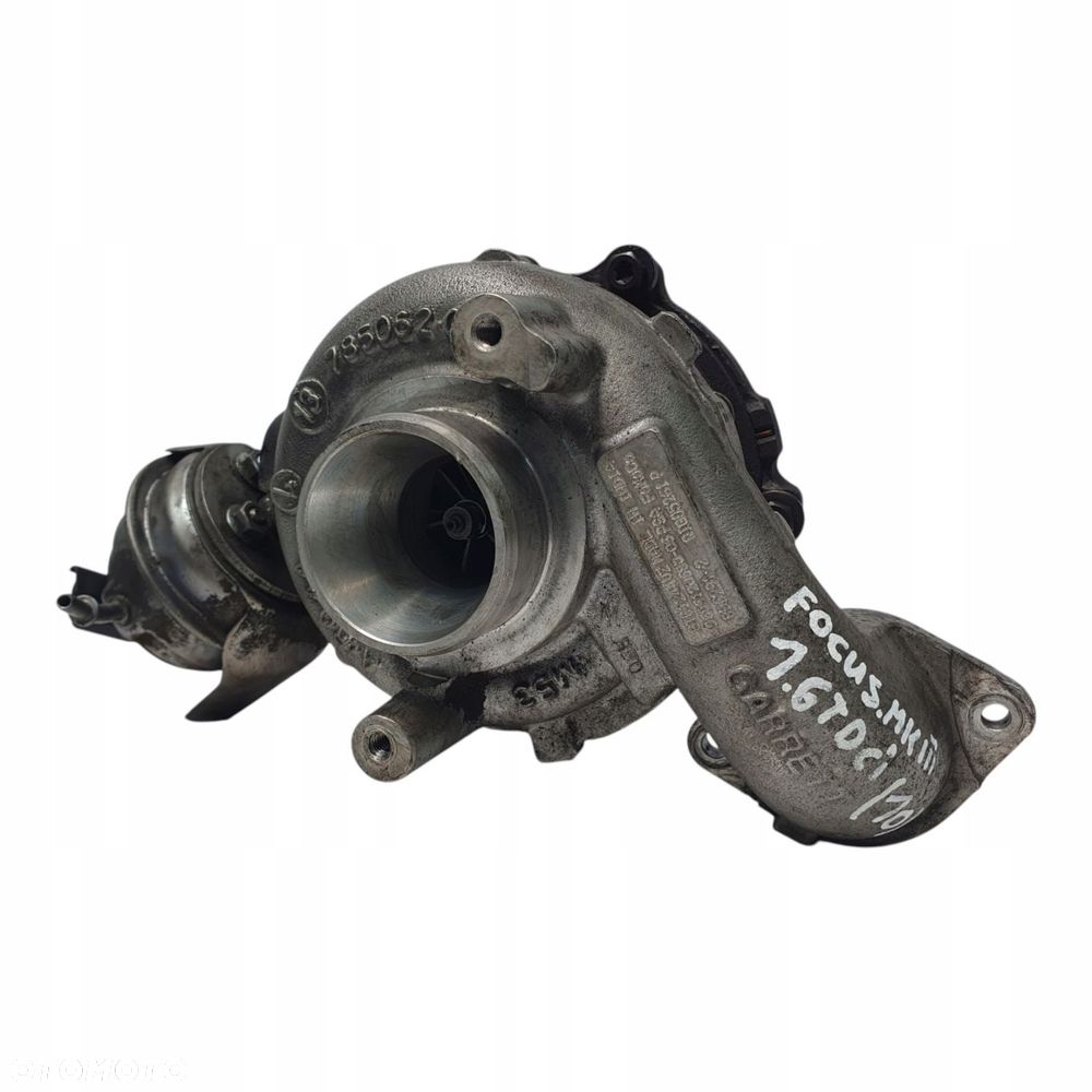 TURBOSPRĘŻARKA Ford Focus III MK3 1.6 TDCI turbo 9636120680 - 1