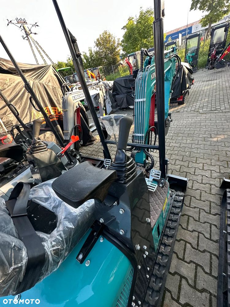 Kingway BAGGER 1000 Joistick Ramię Skrętne 1200kg 3 łyżki - 23