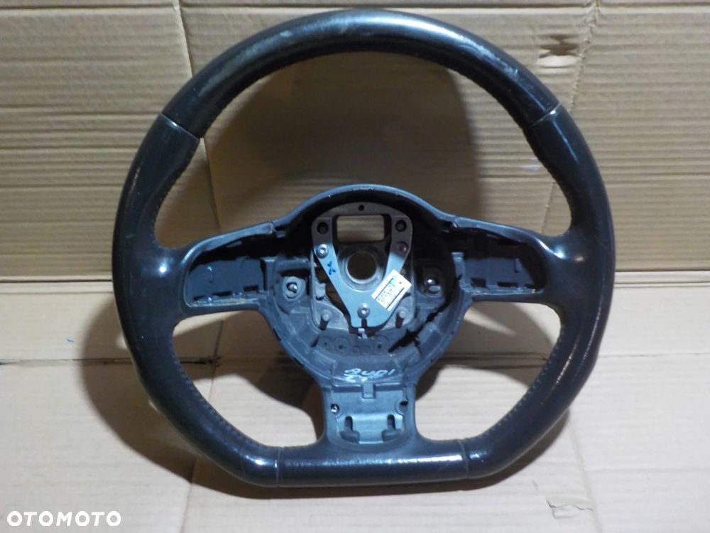 AUDI TT 8J KIEROWNICA CZARNA SKÓRA