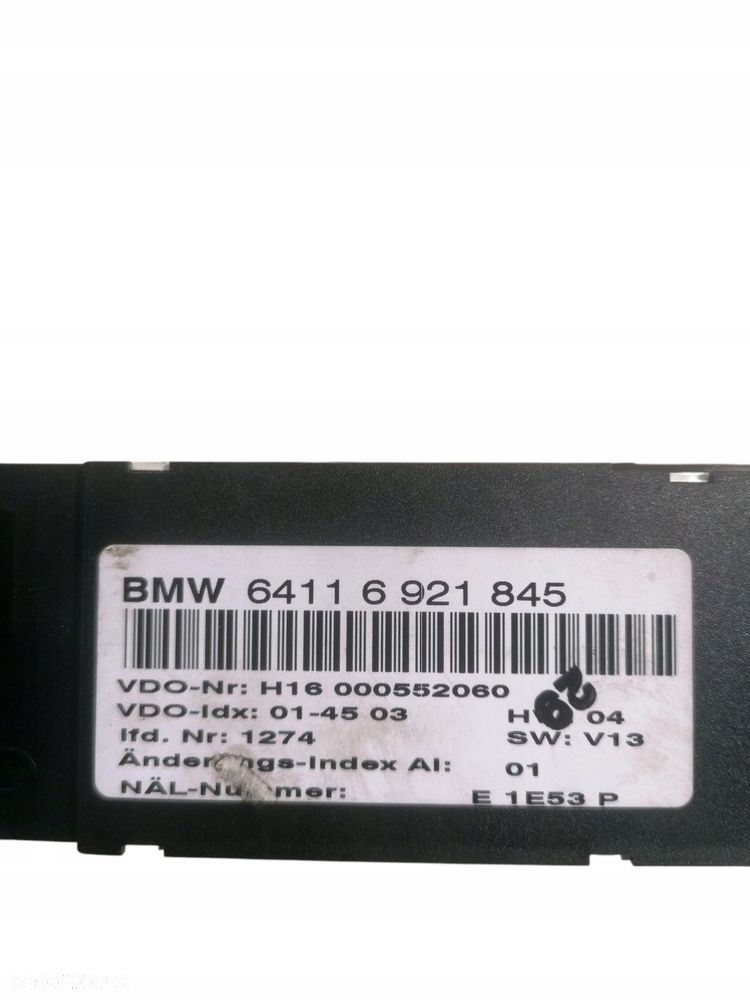 panel sterowania klimatyzacją bmw e46 compact 6921845 - 3
