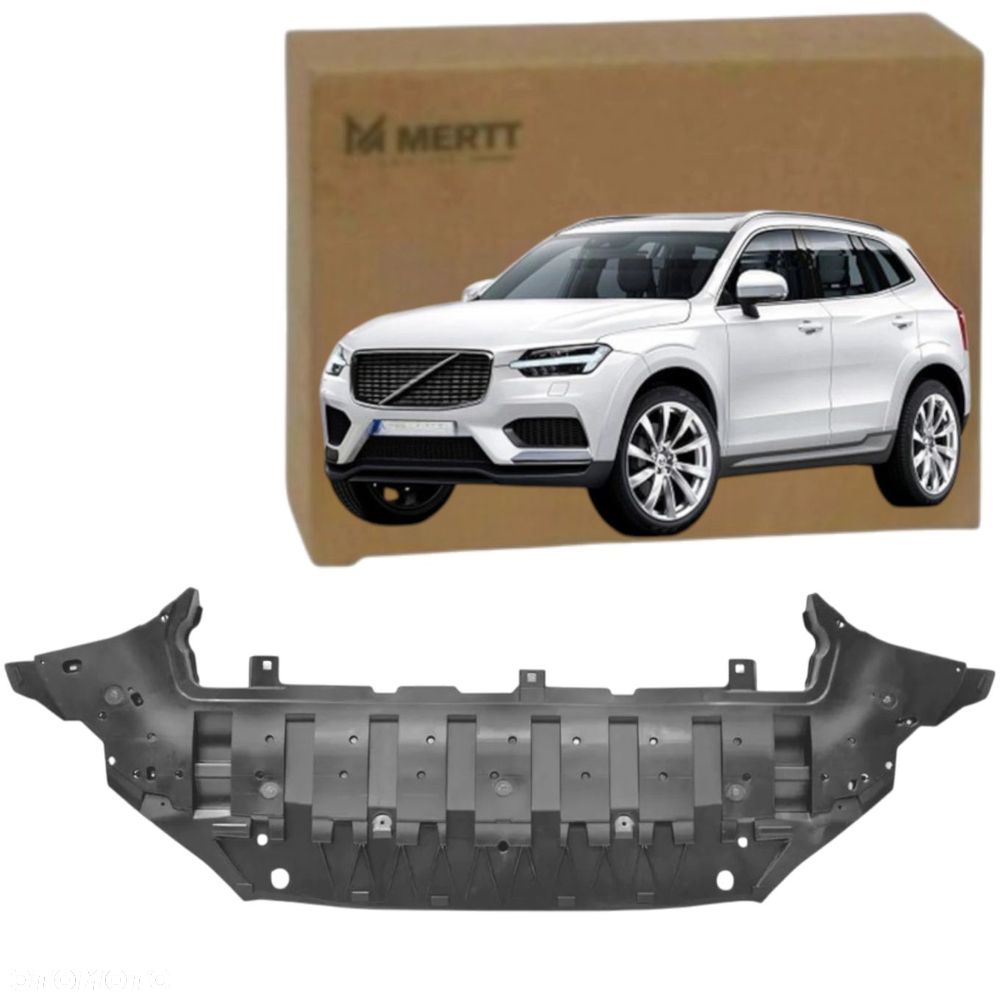 VOLVO XC60 2018-2021 PŁYTA OSŁONA DOLNA ZDERZAKA SPOILER PRZEDNI 31425178 - 2